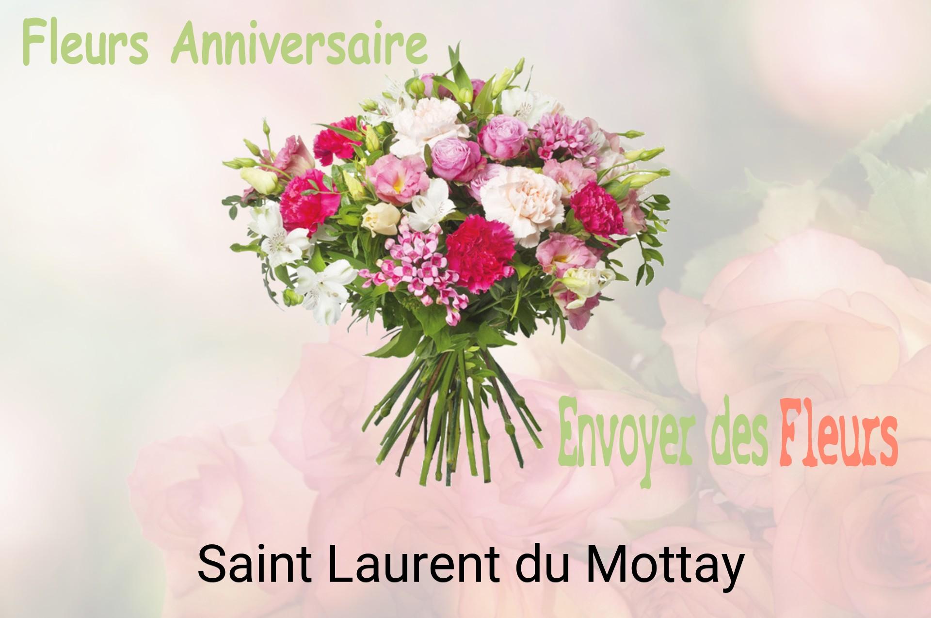 Bouquet de fleurs d’anniversaire livré à Saint-Laurent-du-Mottay